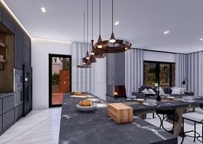 فيلا 5+1 في دوشيمالتي-منطقة أنطاليا