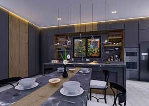 فيلا 5+1 في دوشيمالتي-منطقة أنطاليا