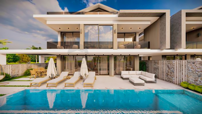 فيلا 5+1 في فتحية-منطقة أنطاليا 