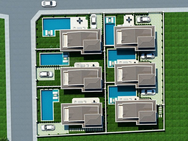 فيلا 4+1 في فتحية-منطقة أنطاليا 