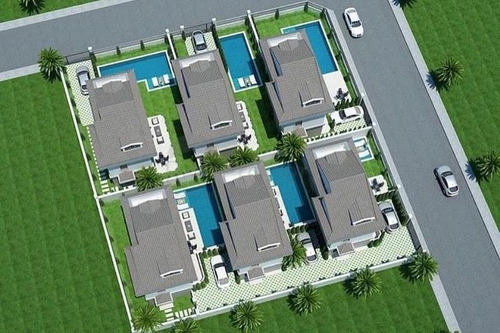 فيلا 4+1 في فتحية-منطقة أنطاليا 