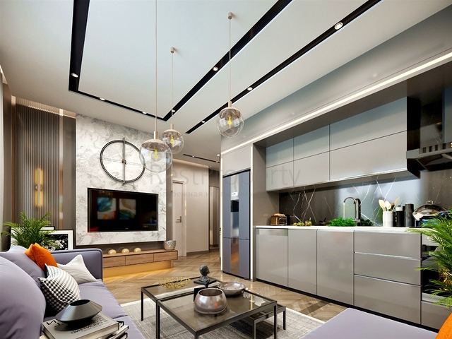 شقق 1+1 و 2+1 في منطقة كوشكافاجي - أنطاليا