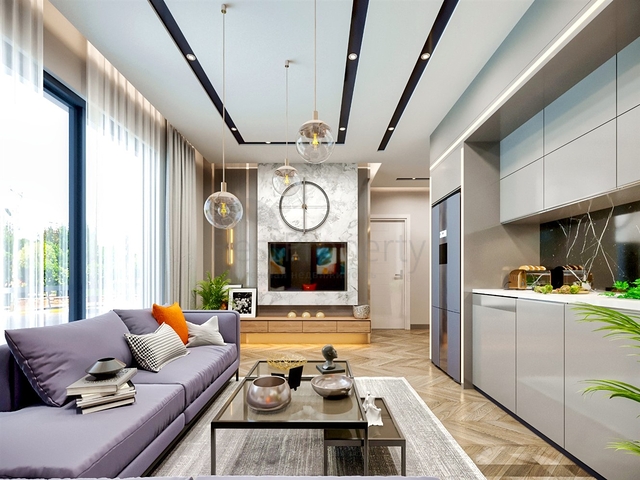 شقق 1+1 و 2+1 في منطقة كوشكافاجي - أنطاليا