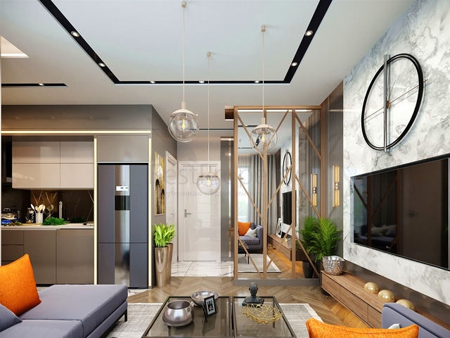 شقق 1+1 و 2+1 في منطقة كوشكافاجي - أنطاليا