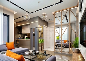 شقق 1+1 و 2+1 في منطقة كوشكافاجي - أنطاليا