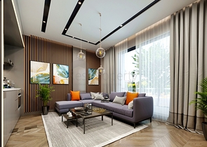 شقق 1+1 و 2+1 في منطقة كوشكافاجي - أنطاليا