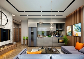 شقق 1+1 و 2+1 في منطقة كوشكافاجي - أنطاليا