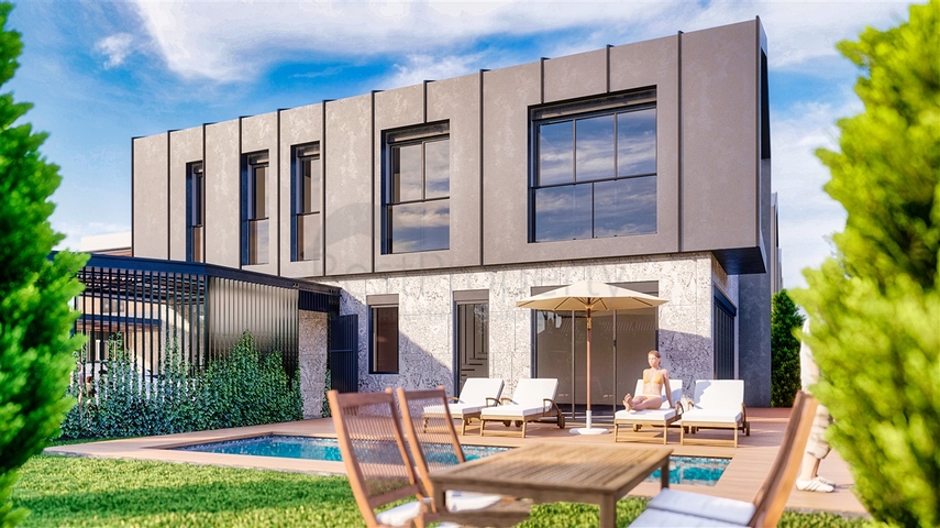 فلل 4 + 1 في دوشيميالتي-منطقة أنطاليا 