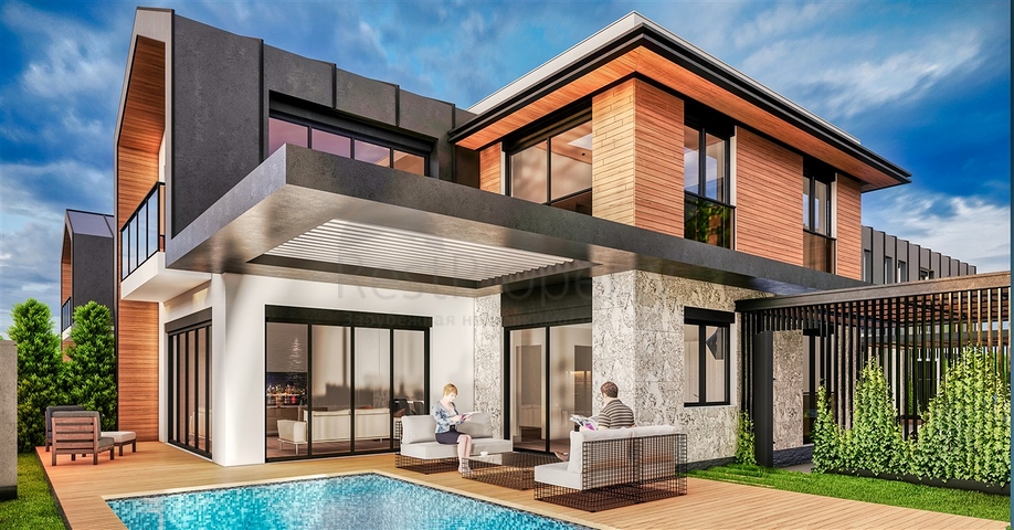 فلل 4 + 1 في دوشيميالتي-منطقة أنطاليا 