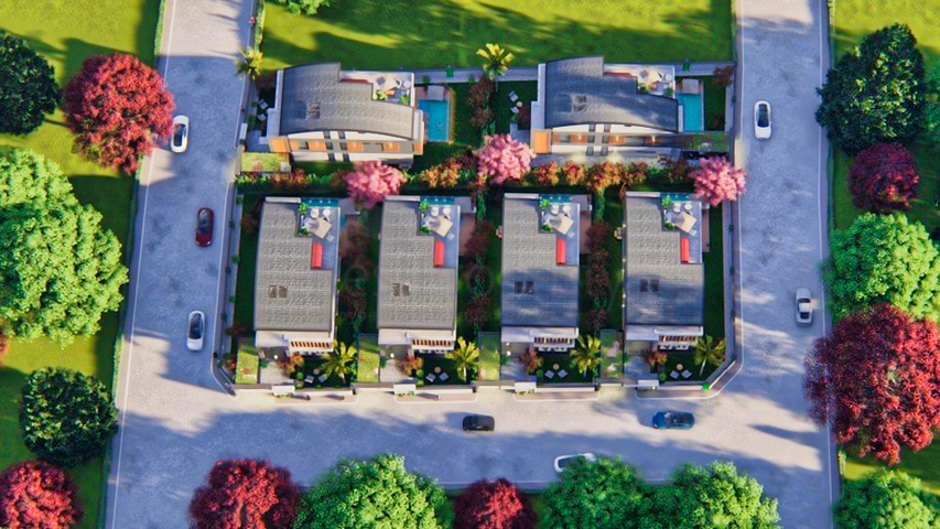 فلل 5 + 1 في منطقة دوشيميالتي-أنطاليا