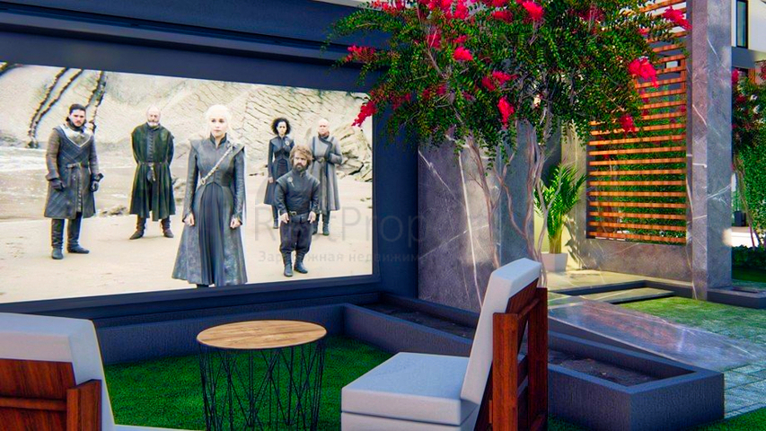 فلل 5 + 1 في منطقة دوشيميالتي-أنطاليا