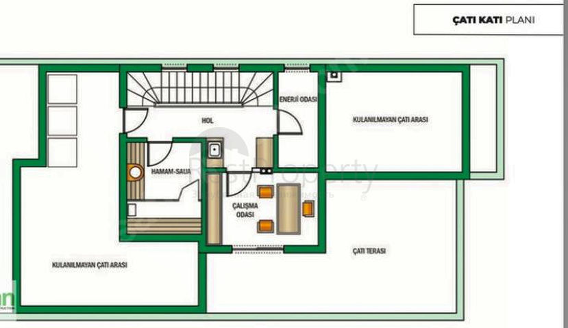 فلل 5 + 1 في منطقة دوشيميالتي-أنطاليا