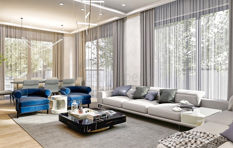 فلل 5 + 1 في منطقة دوشيميالتي-أنطاليا