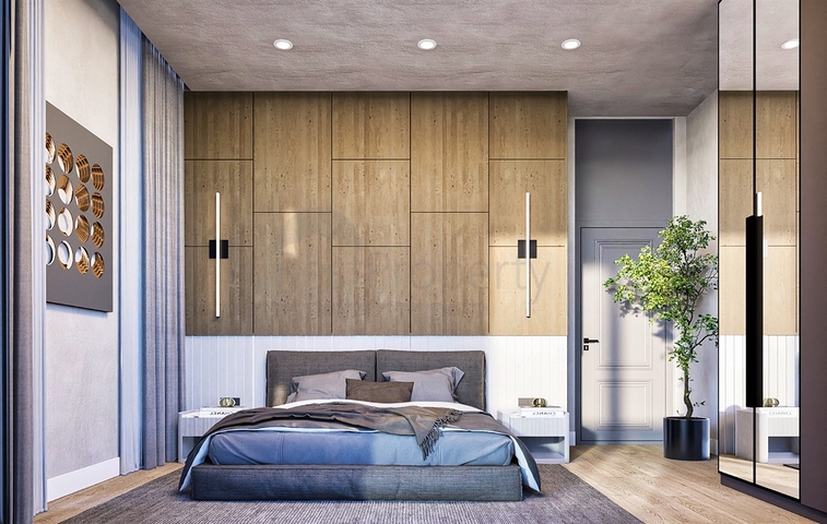 فلل 5 + 1 في منطقة دوشيميالتي-أنطاليا