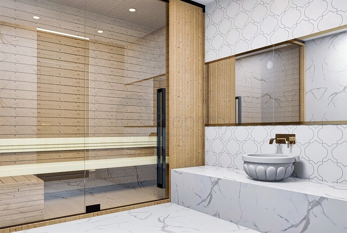 فلل 5 + 1 في منطقة دوشيميالتي-أنطاليا