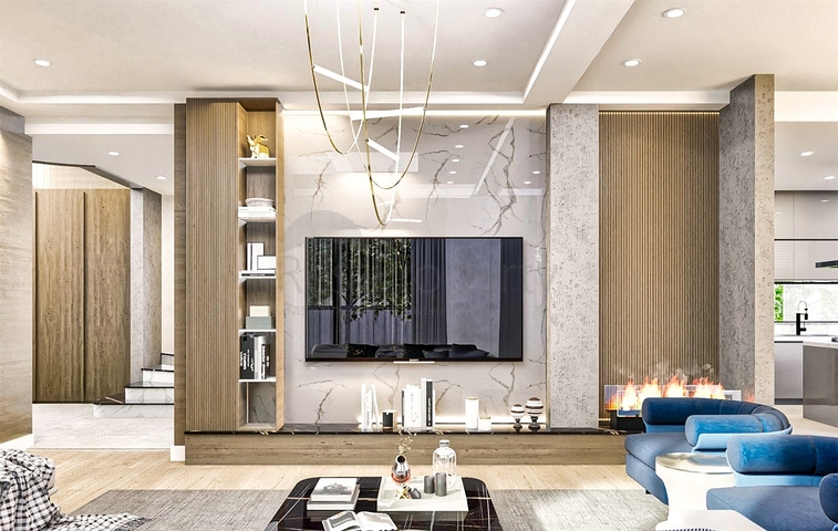 فلل 5 + 1 في منطقة دوشيميالتي-أنطاليا