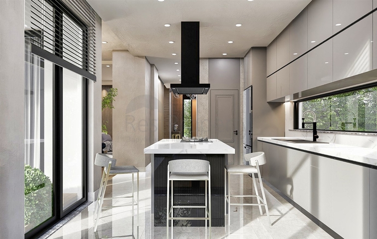 فلل 5 + 1 في منطقة دوشيميالتي-أنطاليا