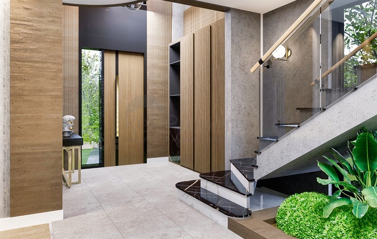 فلل 5 + 1 في منطقة دوشيميالتي-أنطاليا