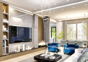 فلل 5 + 1 في منطقة دوشيميالتي-أنطاليا