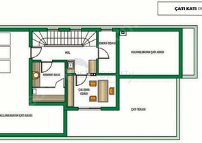 فلل 5 + 1 في منطقة دوشيميالتي-أنطاليا
