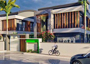 فلل 5 + 1 في منطقة دوشيميالتي-أنطاليا