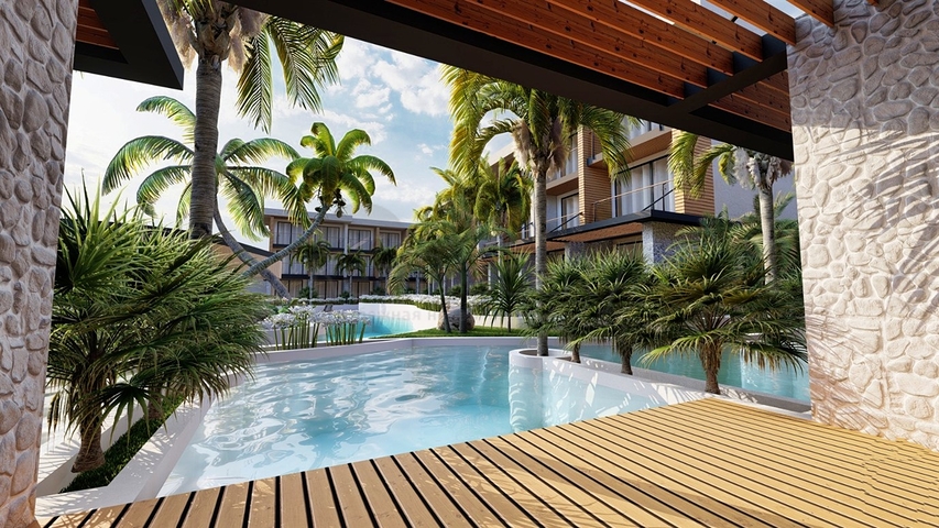 شقة 1+1 في منطقة فتحية