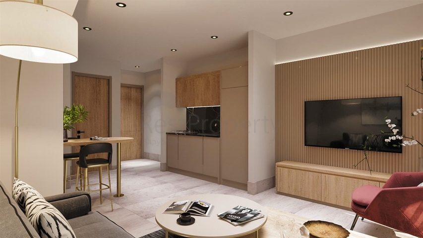 شقة 1+1 في منطقة فتحية