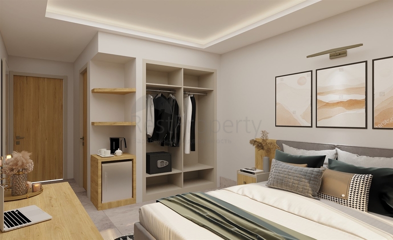 شقة 1+1 في منطقة فتحية