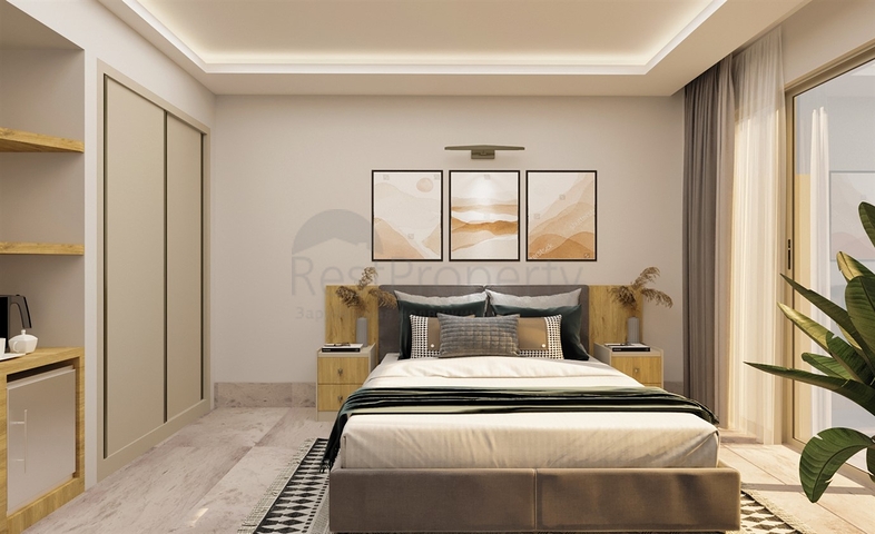 شقة 1+1 في منطقة فتحية