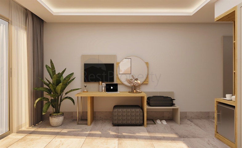 شقة 1+1 في منطقة فتحية