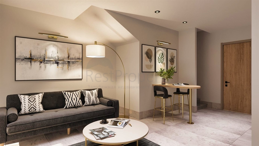 شقة 1+1 في منطقة فتحية