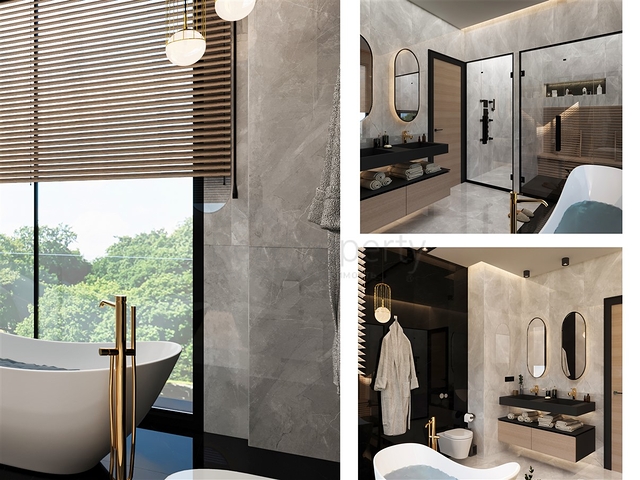 فلل 5 + 1 في منطقة دوشيميالتي-أنطاليا