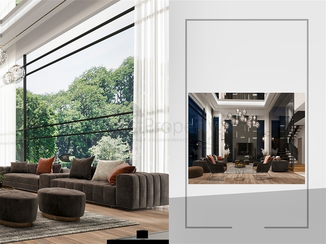 فلل 5 + 1 في منطقة دوشيميالتي-أنطاليا