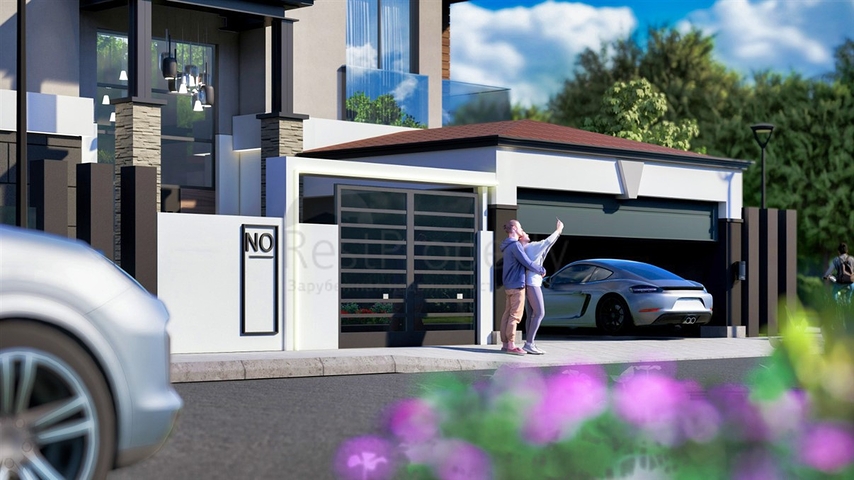 فلل 5 + 1 في منطقة دوشيميالتي-أنطاليا