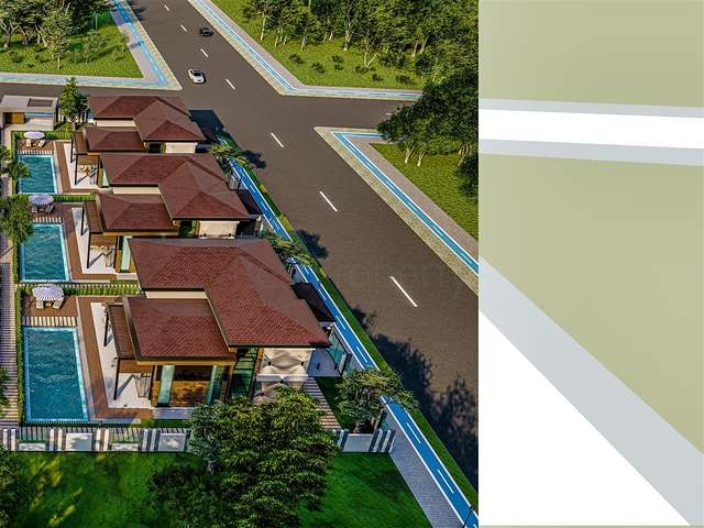 فلل 5 + 1 في منطقة دوشيميالتي-أنطاليا