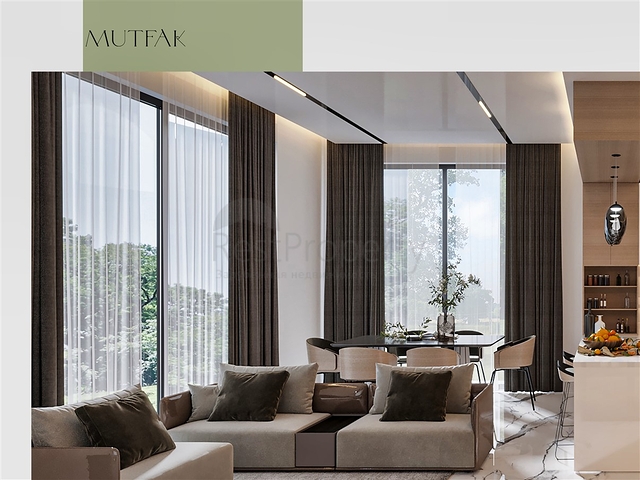 فلل 5 + 1 في منطقة دوشيميالتي-أنطاليا