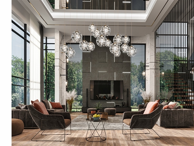 فلل 5 + 1 في منطقة دوشيميالتي-أنطاليا