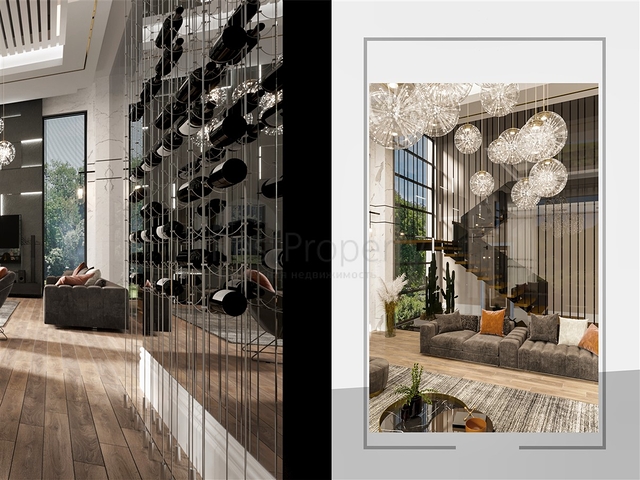 فلل 5 + 1 في منطقة دوشيميالتي-أنطاليا