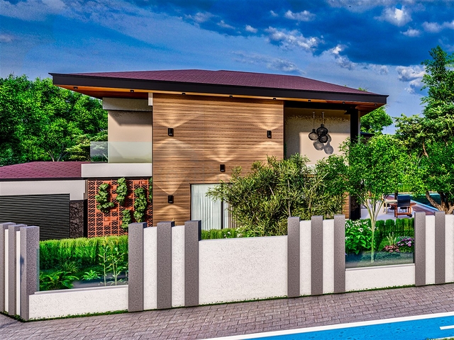 فلل 5 + 1 في منطقة دوشيميالتي-أنطاليا