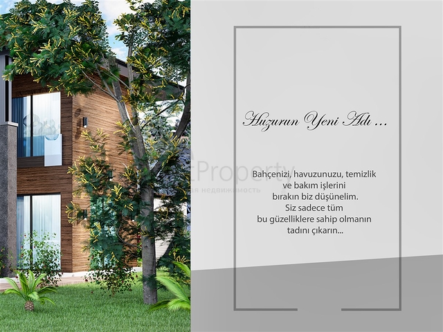 فلل 5 + 1 في منطقة دوشيميالتي-أنطاليا