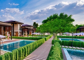 فلل 5 + 1 في منطقة دوشيميالتي-أنطاليا