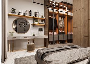 فلل 5 + 1 في منطقة دوشيميالتي-أنطاليا