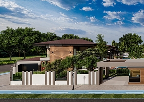 فلل 5 + 1 في منطقة دوشيميالتي-أنطاليا