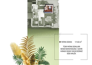 فلل 5 + 1 في منطقة دوشيميالتي-أنطاليا