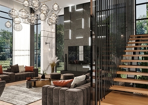 فلل 5 + 1 في منطقة دوشيميالتي-أنطاليا