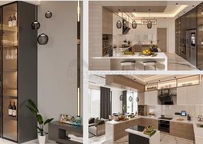 فلل 5 + 1 في منطقة دوشيميالتي-أنطاليا