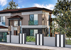 فلل 5 + 1 في منطقة دوشيميالتي-أنطاليا