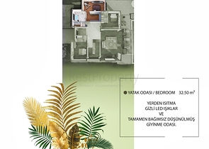 فلل 5 + 1 في منطقة دوشيميالتي-أنطاليا