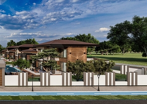 فلل 5 + 1 في منطقة دوشيميالتي-أنطاليا