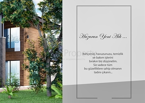 فلل 5 + 1 في منطقة دوشيميالتي-أنطاليا